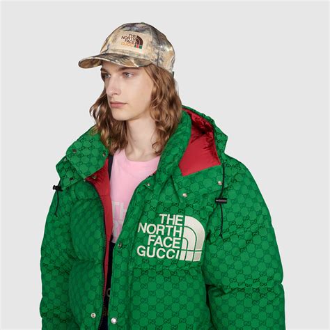 the north face x gucci baseball hat|the north face gucci boots.